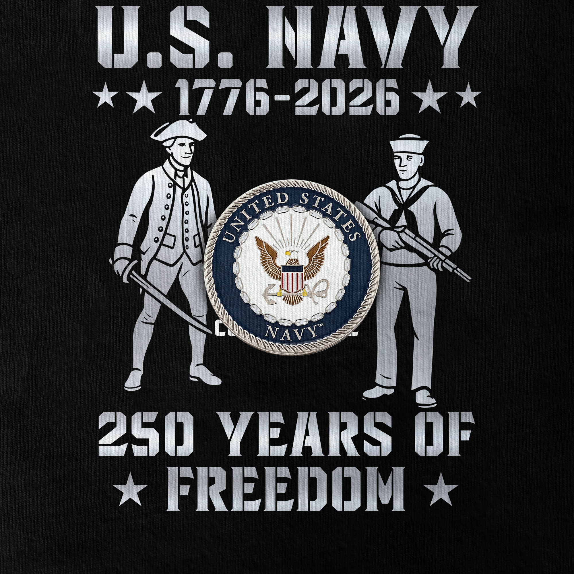 Personalizable America 250 Years Classic T-shirt