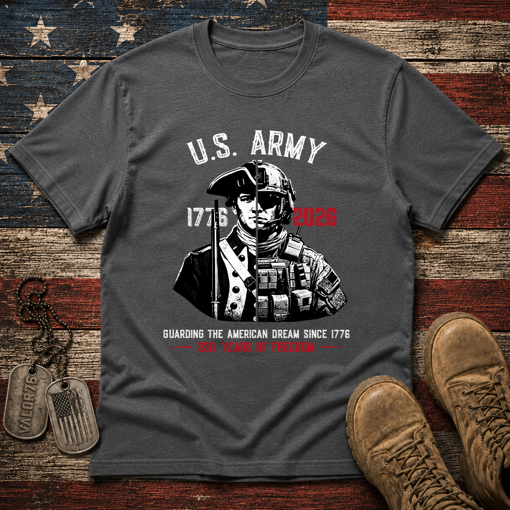 America 250 Army Guarding American Dream Classic Tee