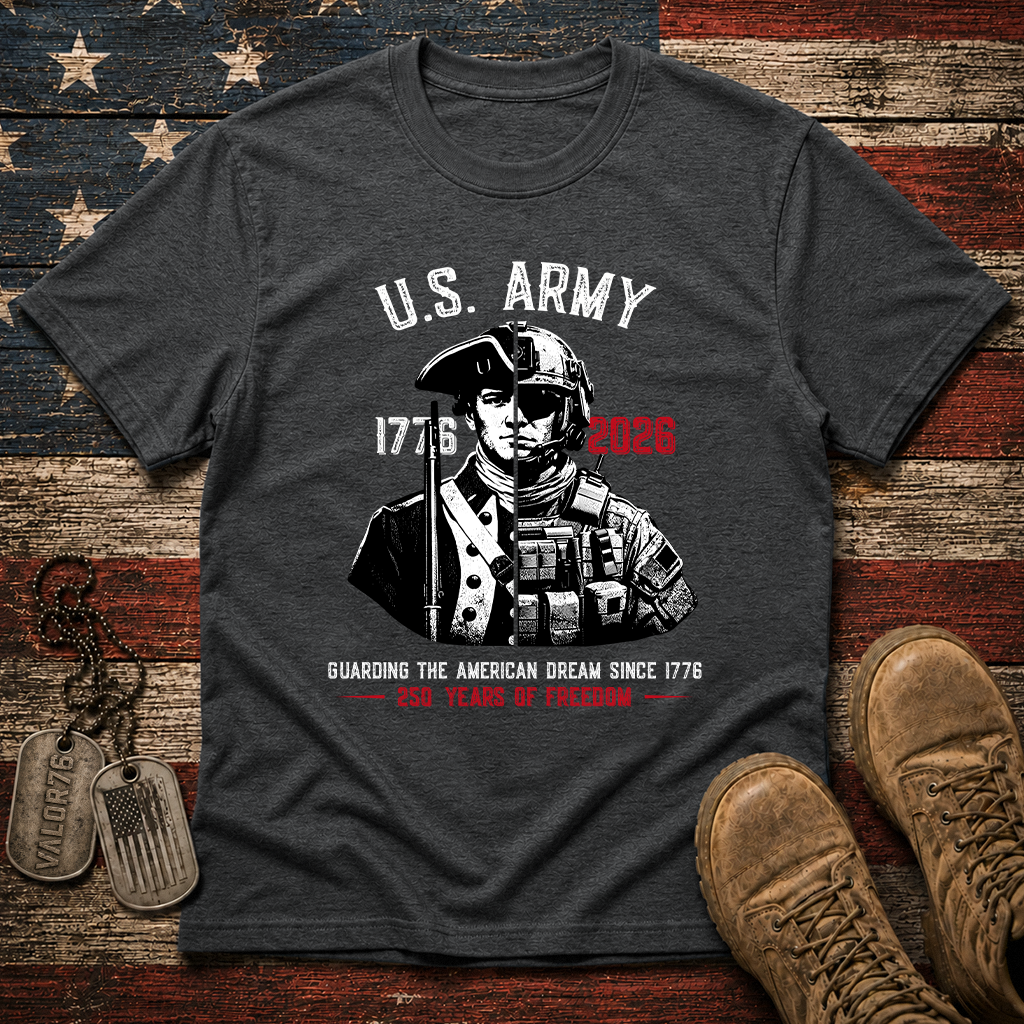 America 250 Army Guarding American Dream Classic Tee