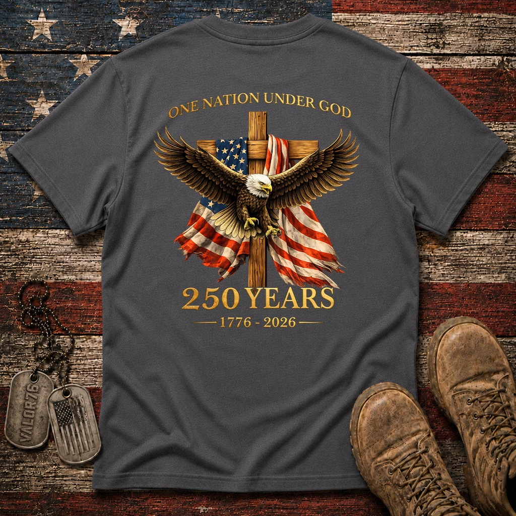 America 250 One Nation Under God Classic Tee