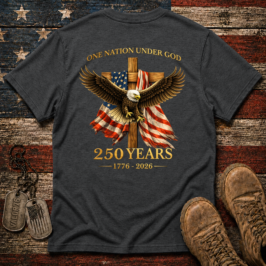 America 250 One Nation Under God Classic Tee