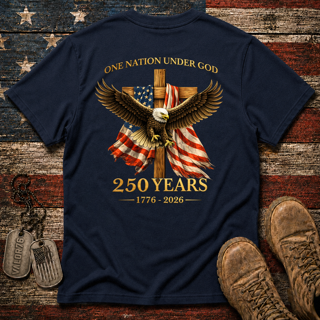 America 250 One Nation Under God Classic Tee