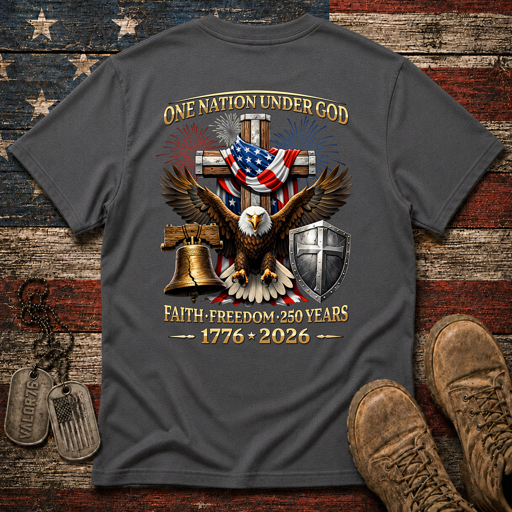 America 250 One Nation Under God Classic Tee