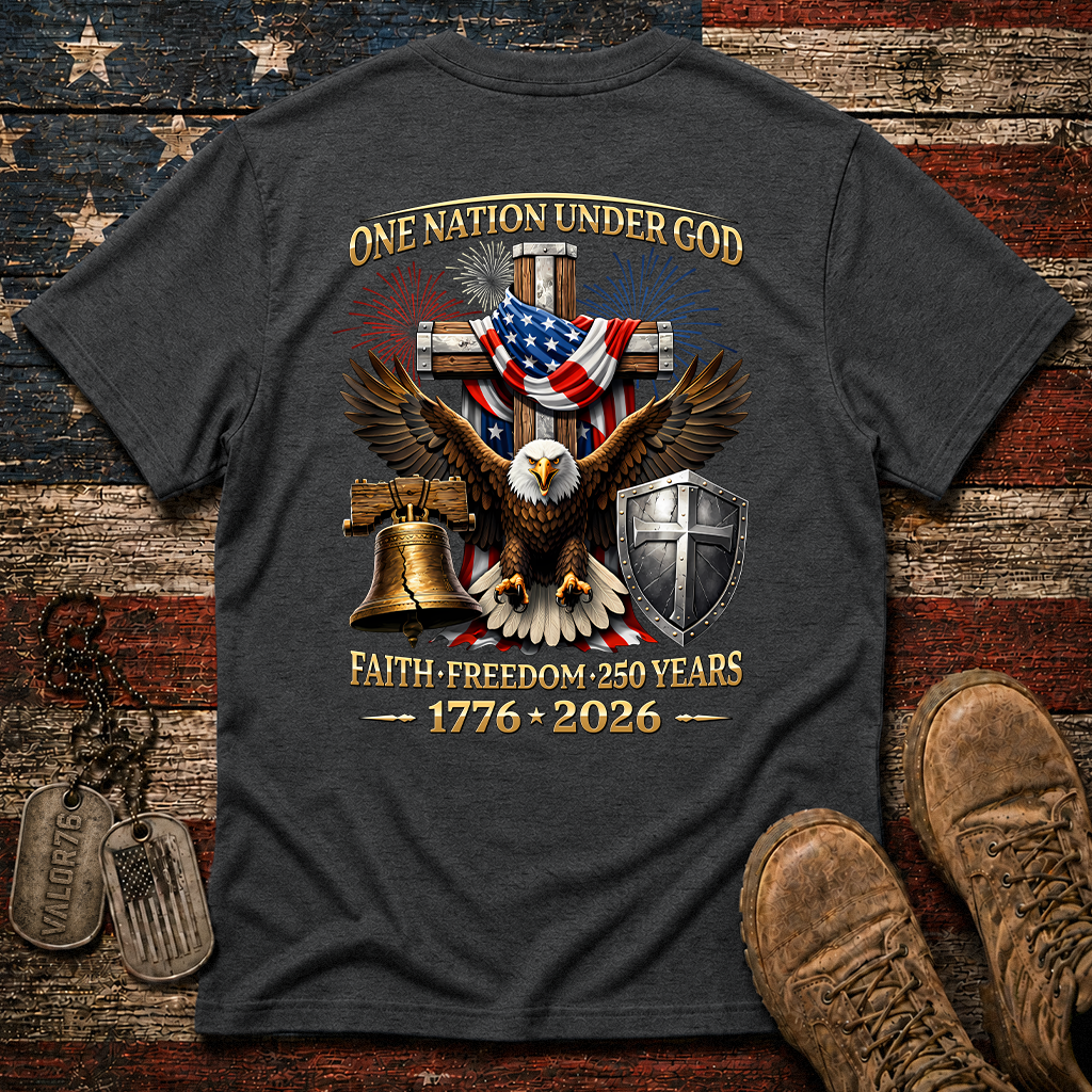 America 250 One Nation Under God Classic Tee