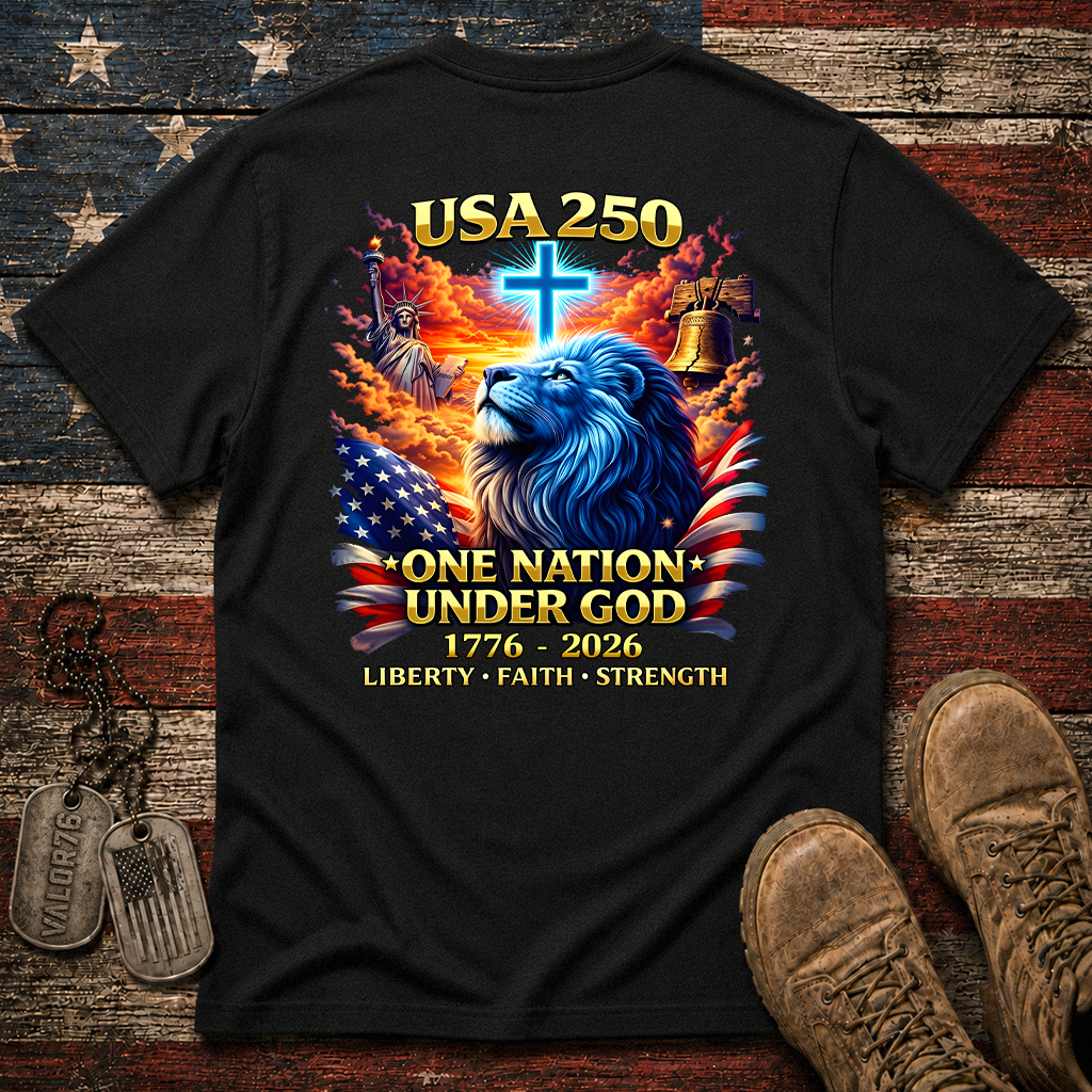 America 250 One Nation Under God Classic Tee