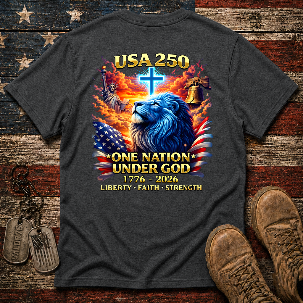 America 250 One Nation Under God Classic Tee