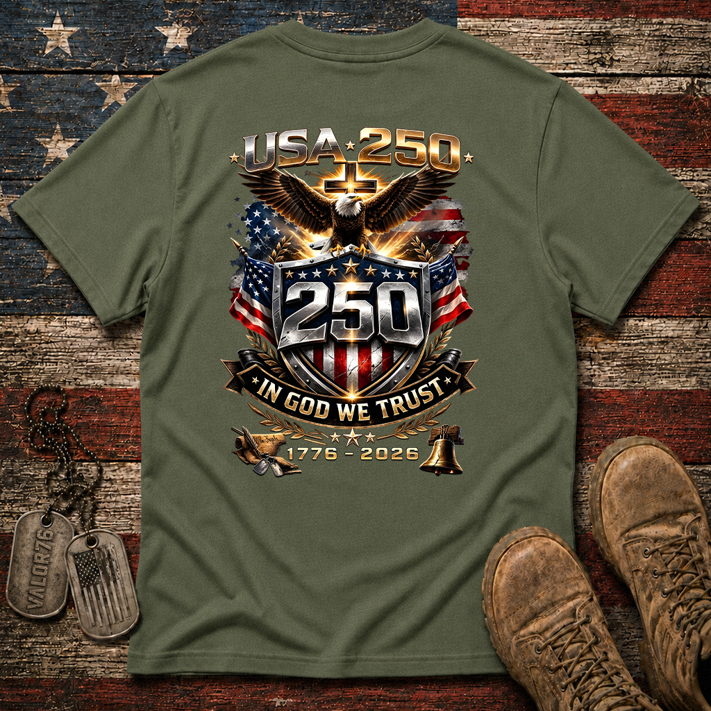 America 250 In God We Trust Classic Tee