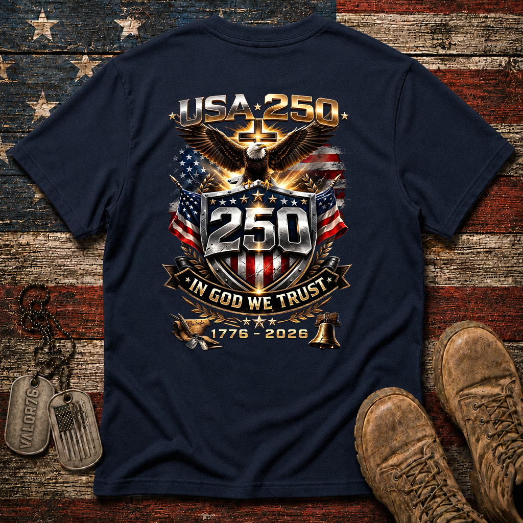 America 250 In God We Trust Classic Tee