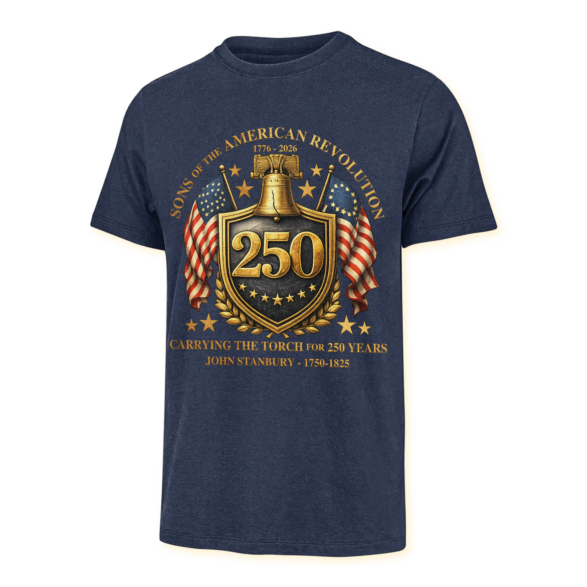 Personalizable America 250 Years Descendant Of A Patriot Classic T-shirt