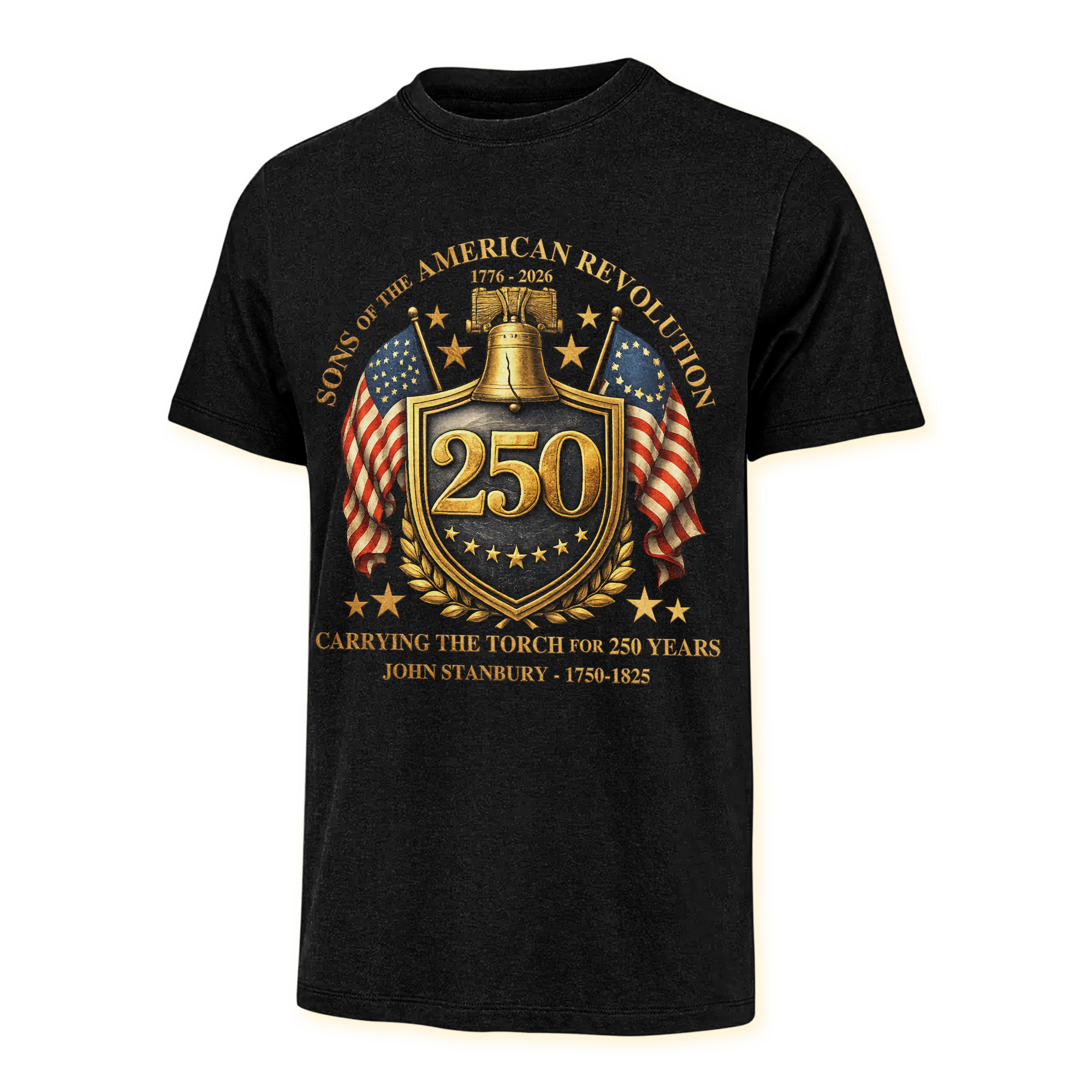 Personalizable America 250 Years Descendant Of A Patriot Classic T-shirt