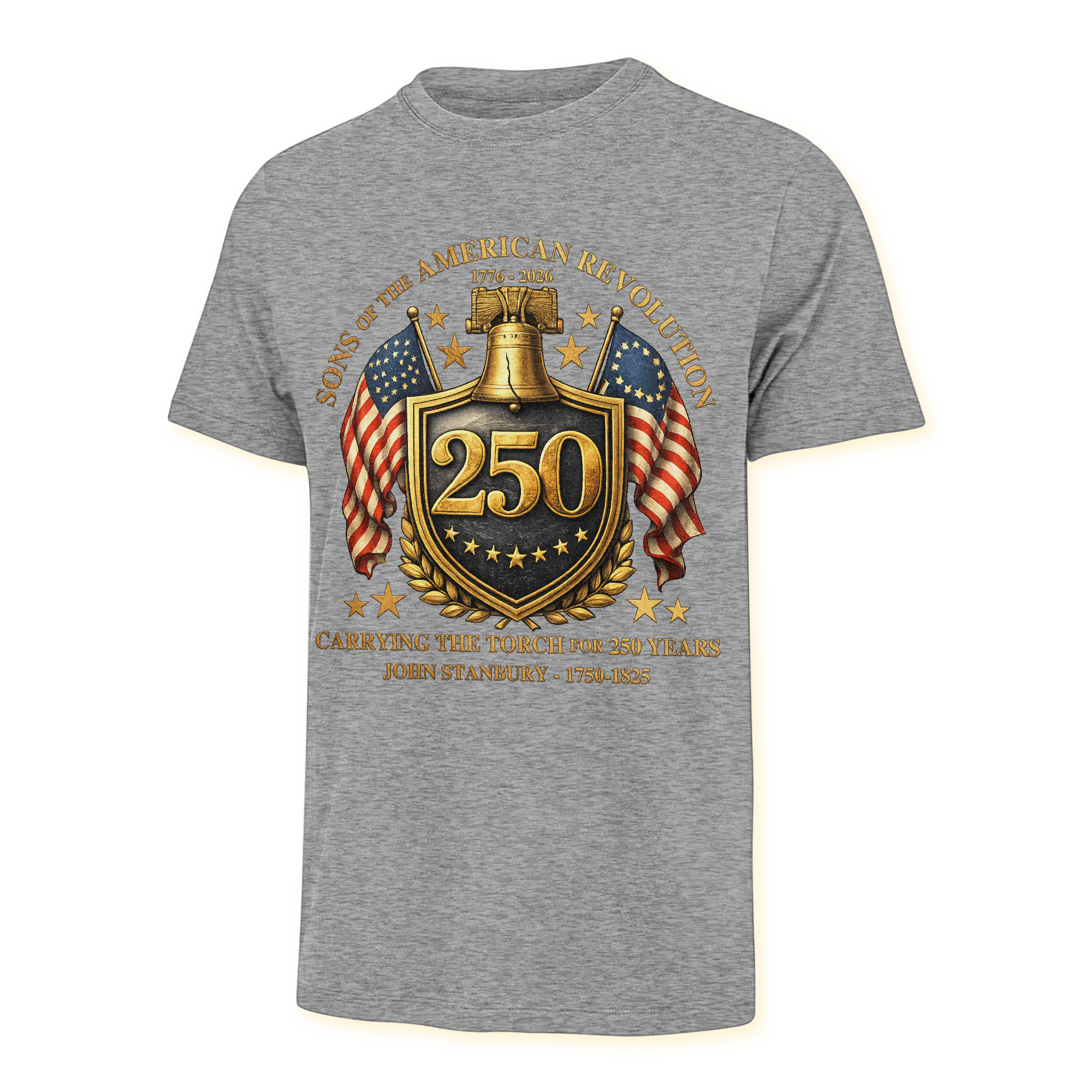 Personalizable America 250 Years Descendant Of A Patriot Classic T-shirt
