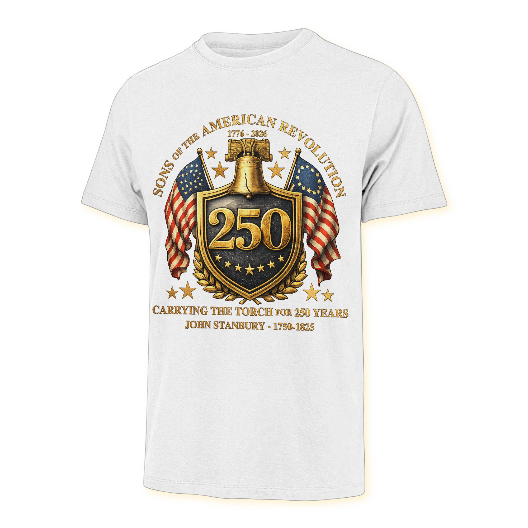 Personalizable America 250 Years Descendant Of A Patriot Classic T-shirt