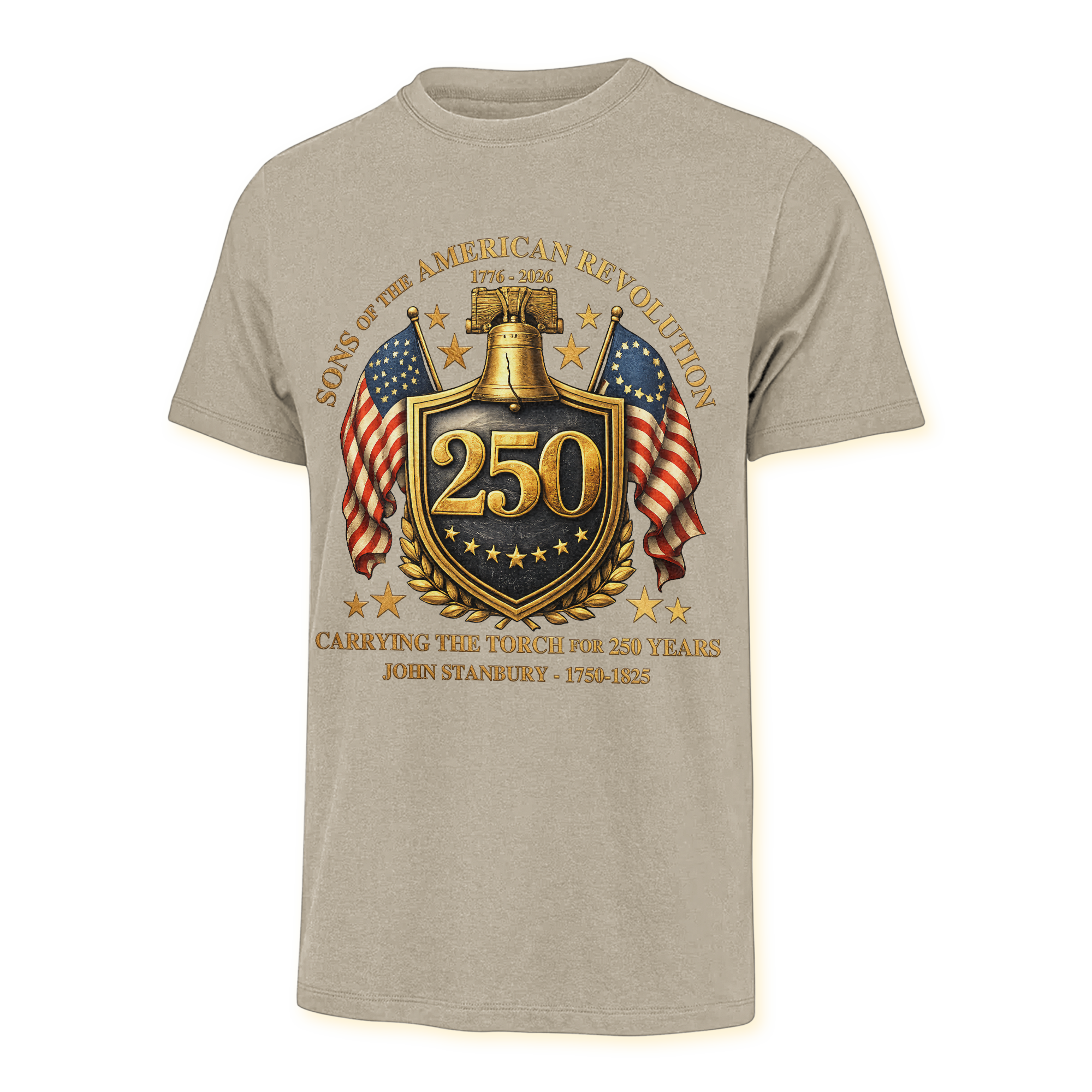 Personalizable America 250 Years Descendant Of A Patriot Classic T-shirt