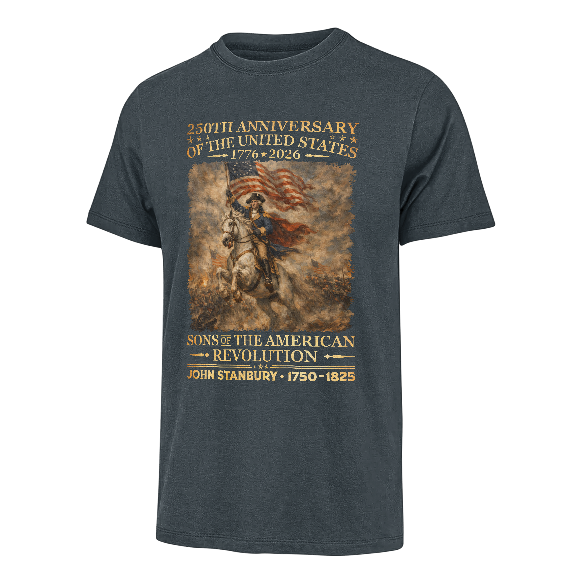 Personalizable America 250 Years Descendant Of A Patriot Classic T-shirt