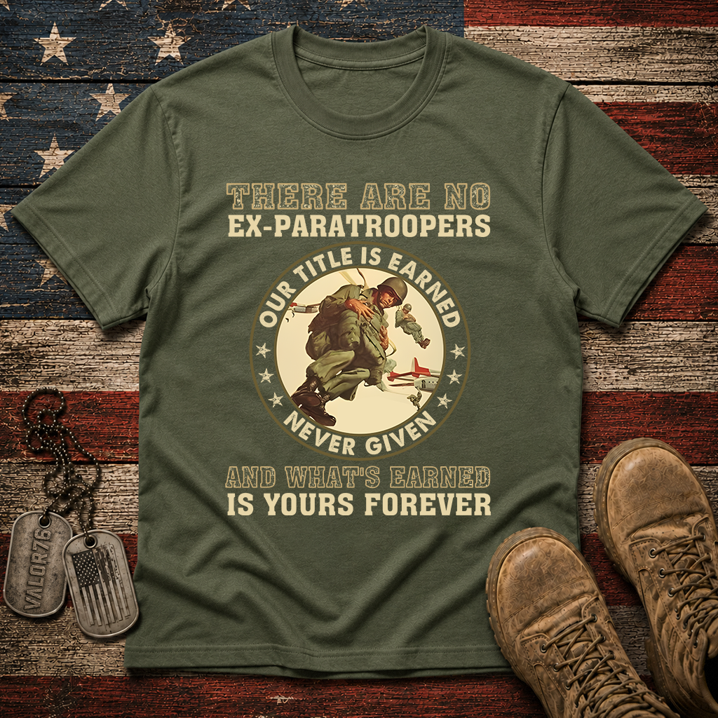 There's No Ex-Paratroopers Classic Tee