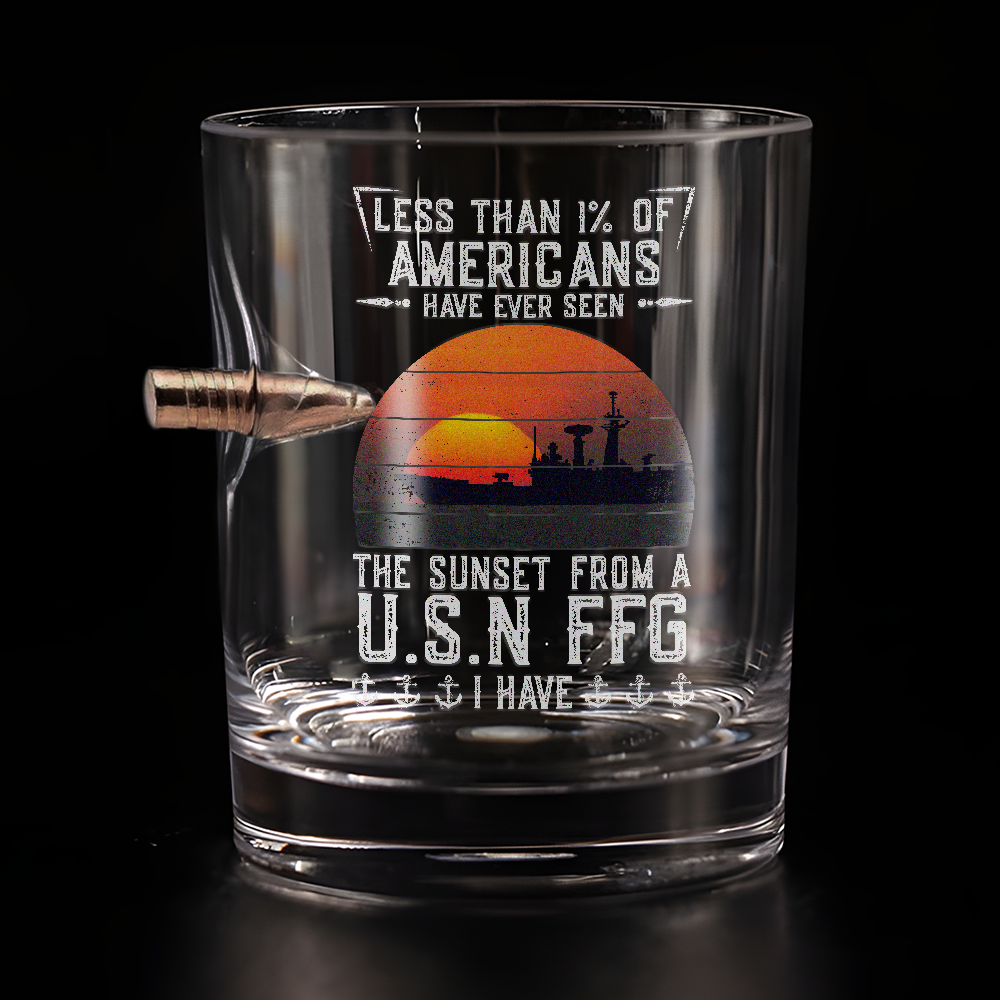 Less Than 1% FFG Bullet Whiskey Glass
