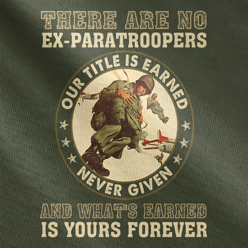 There's No Ex-Paratroopers Tactical Polo Shirt
