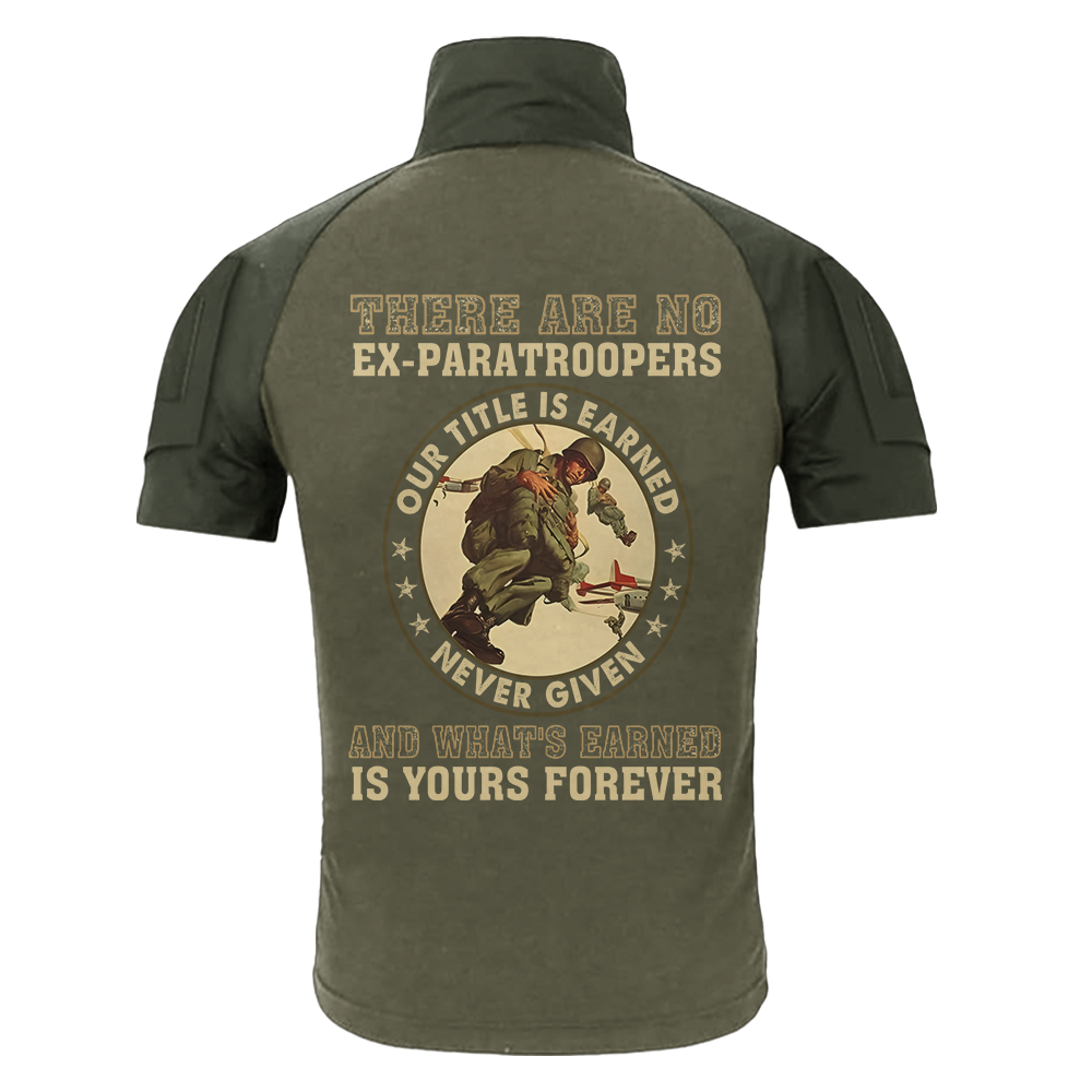 There's No Ex-Paratroopers Tactical Polo Shirt