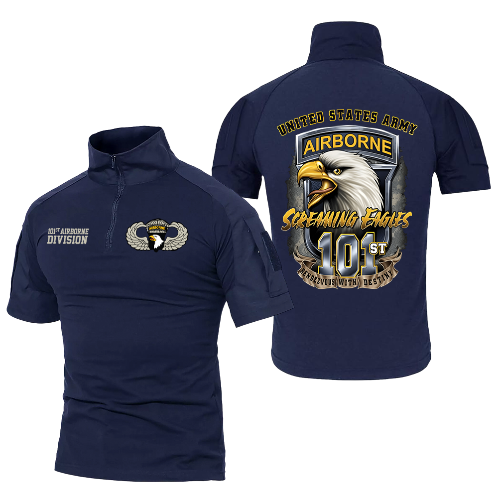 101st Airborne Screaming Eagles Tactical Polo Shirt