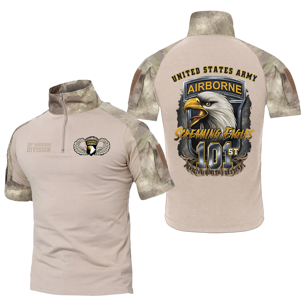 101st Airborne Screaming Eagles Tactical Polo Shirt