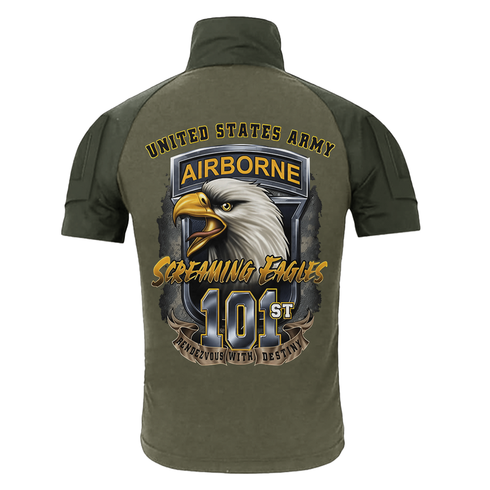 101st Airborne Screaming Eagles Tactical Polo Shirt