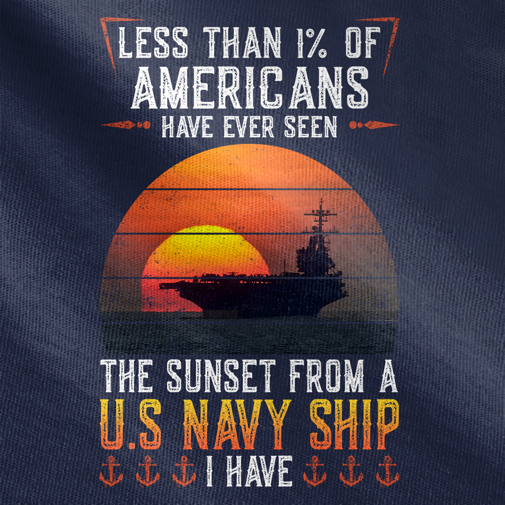 Less Than 1% Navy Ship Tactical Polo Shirt