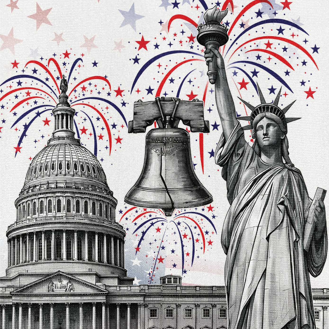 America 250 Years of Freedom Cuban Shirt