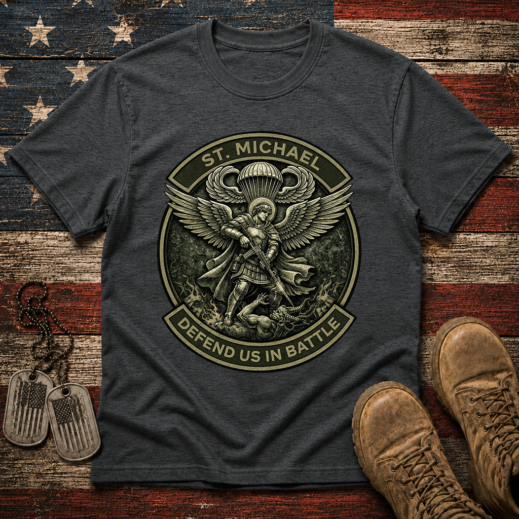 Airborne St Michael Patron Classic Tee