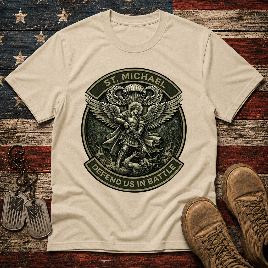 Airborne St Michael Patron Classic Tee