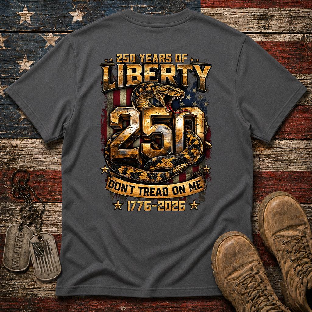 America 250 Years Of Liberty Don't Tread On Me Classic Tee