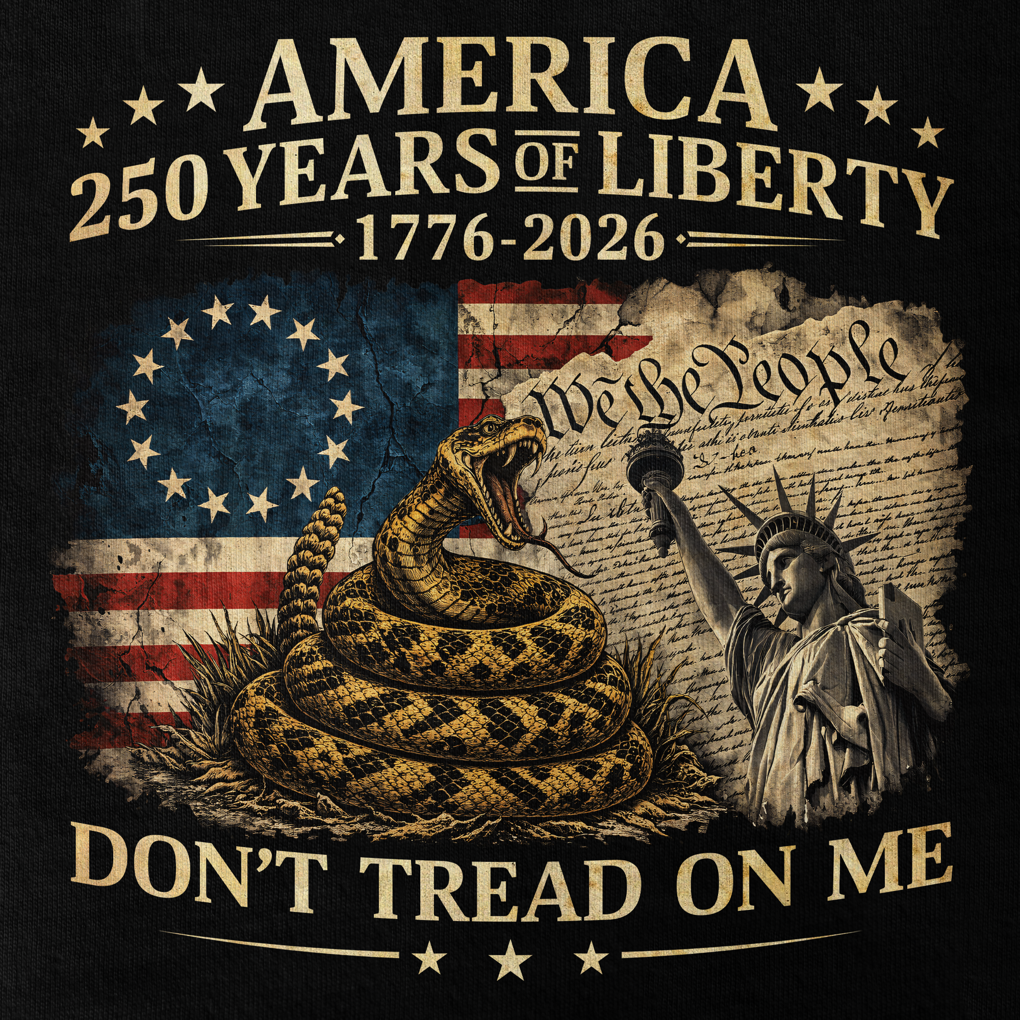 America 250 Years of Freedom Classic T-shirt