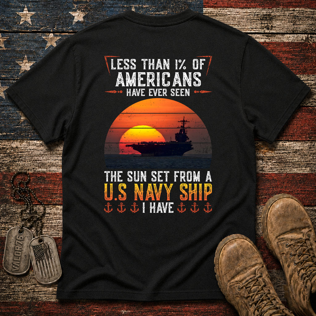 Have Ever Seen Sunset From Navy Ship Classic Tee
