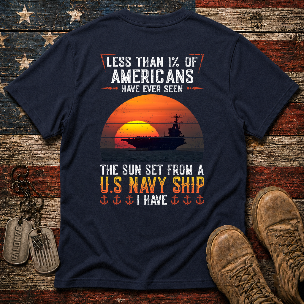 Have Ever Seen Sunset From Navy Ship Classic Tee