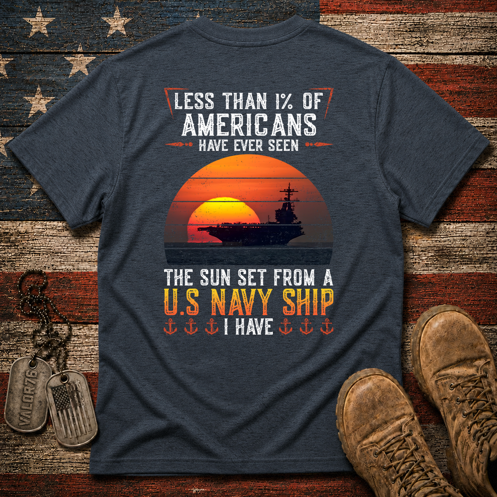 Have Ever Seen Sunset From Navy Ship Classic Tee
