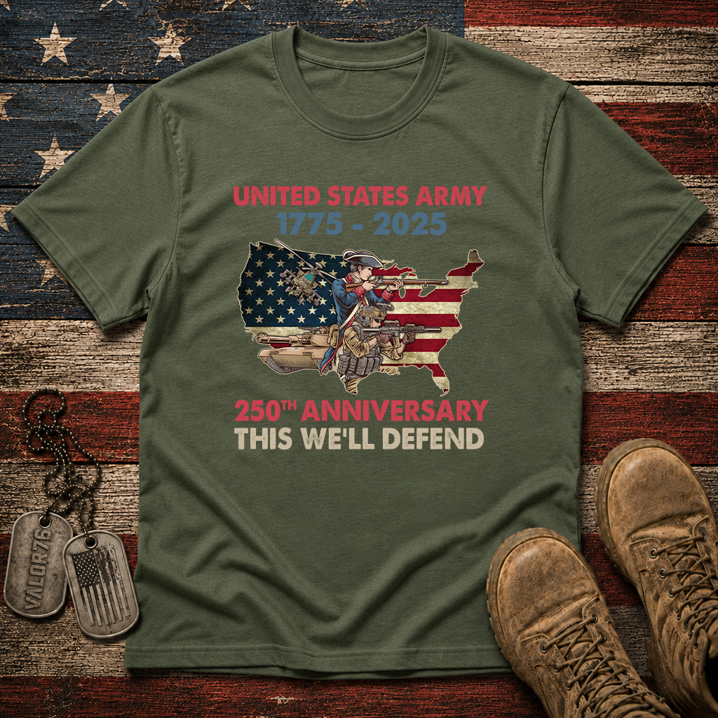 Army 250th Anniversary Classic Tee