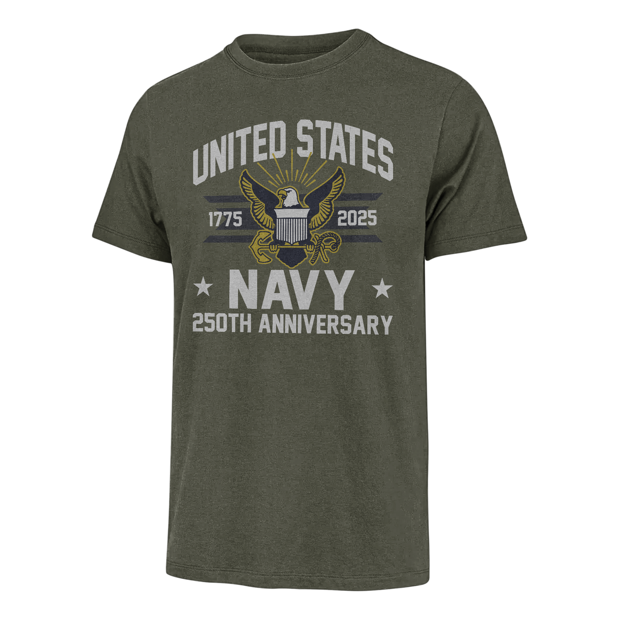 Navy 250th Anniversary Classic T-shirt