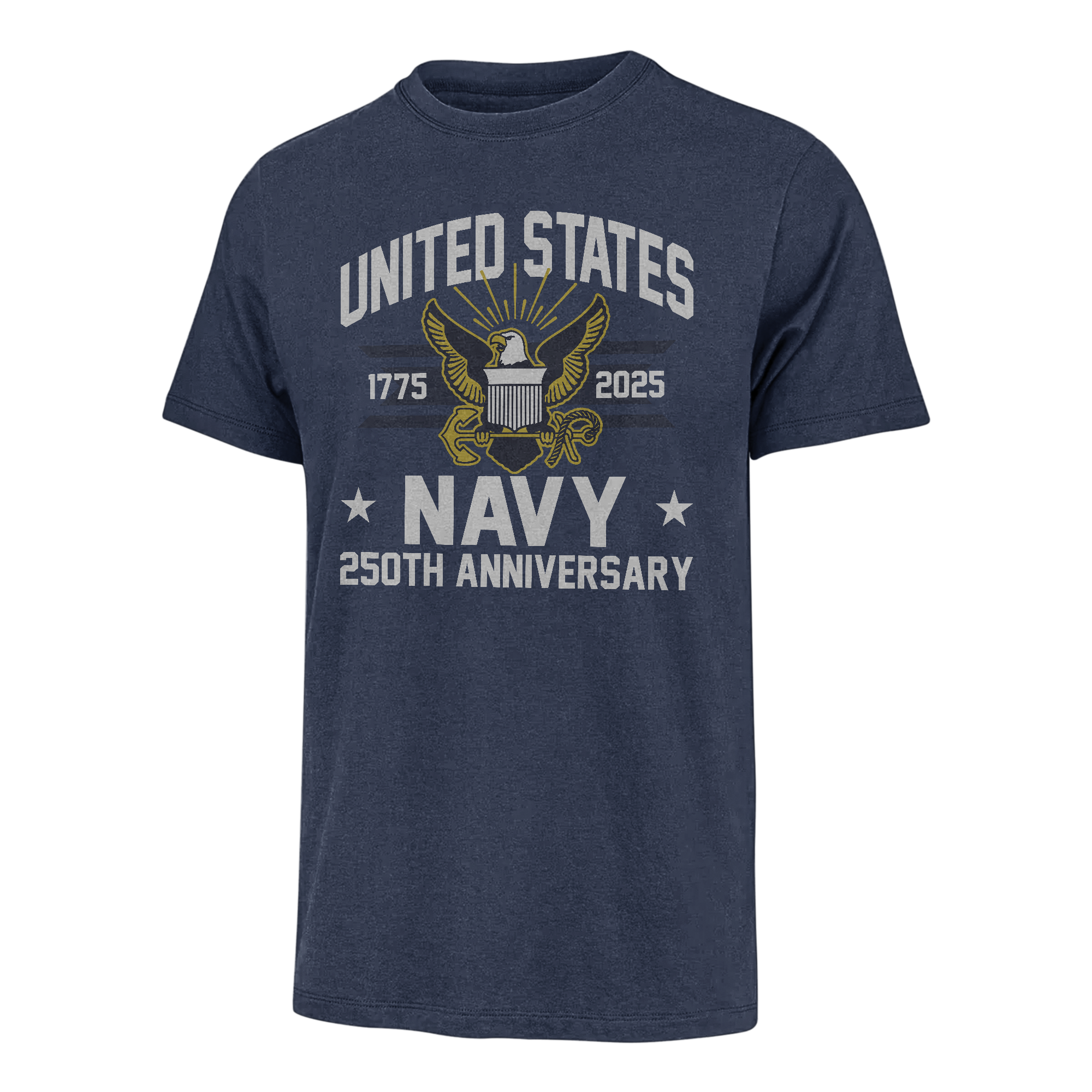 Navy 250th Anniversary Classic T-shirt