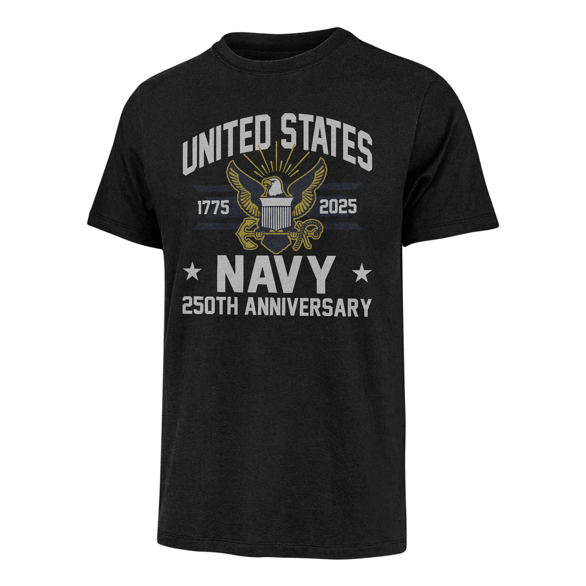 Navy 250th Anniversary Classic T-shirt