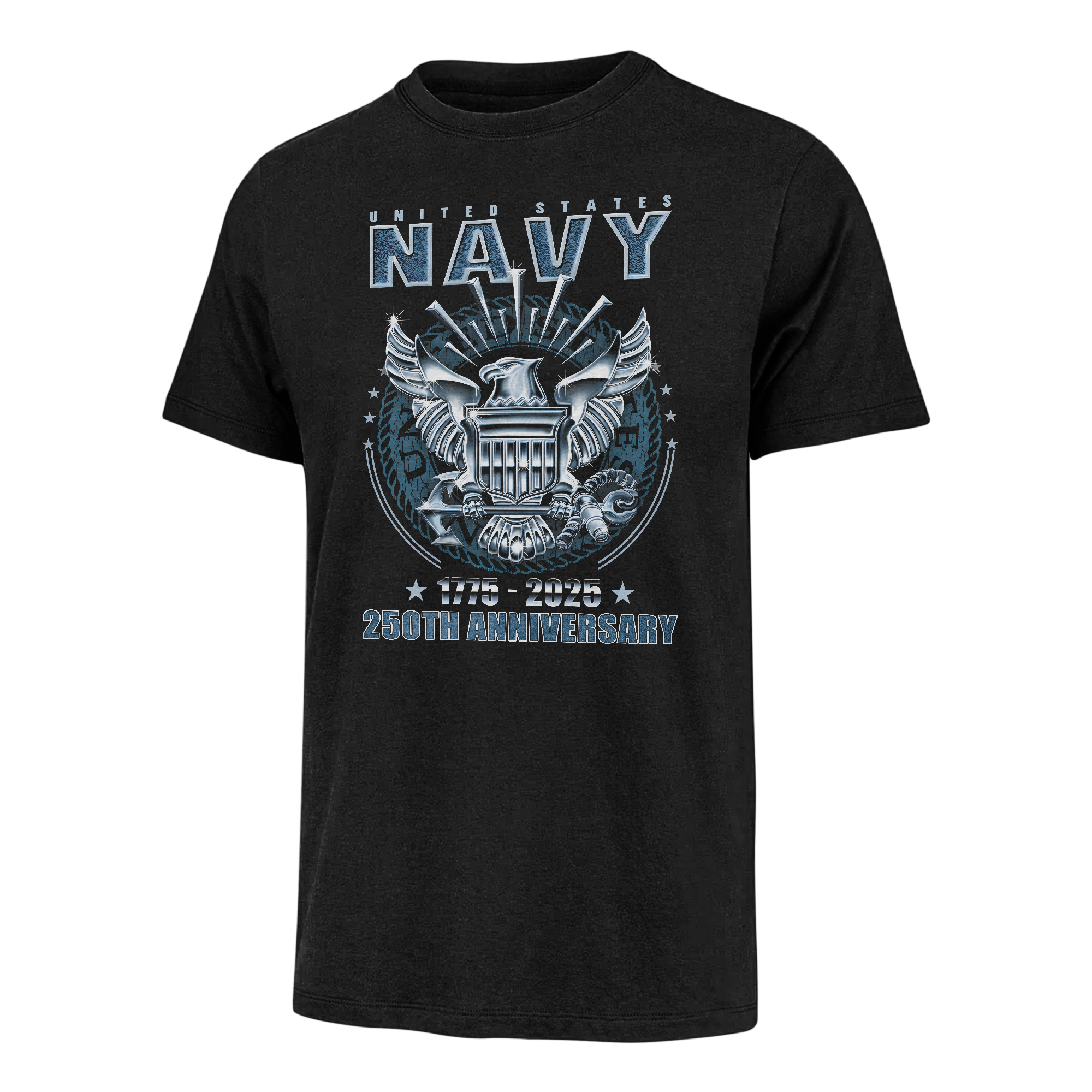 Navy 250th Anniversary Classic T-shirt