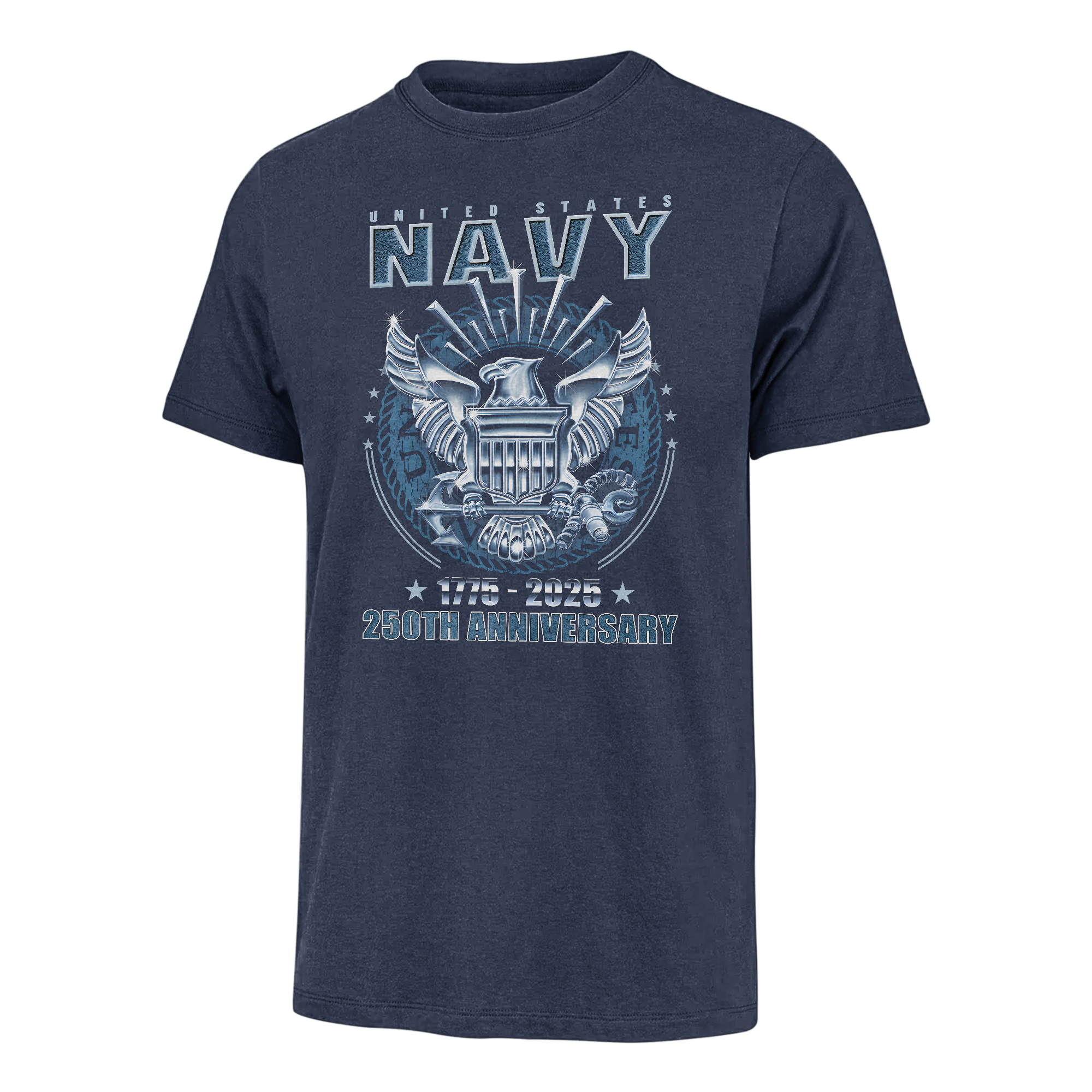 Navy 250th Anniversary Classic T-shirt