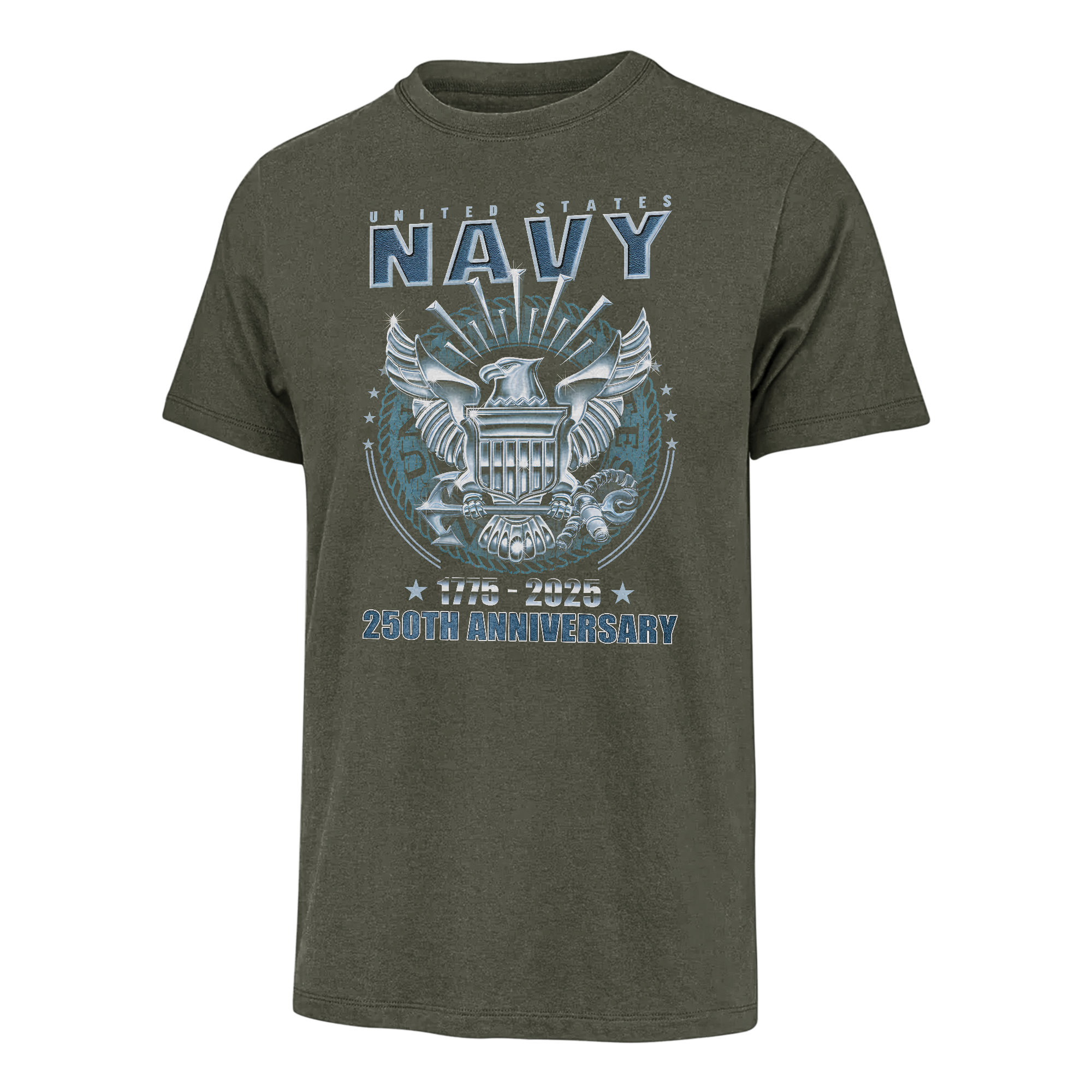 Navy 250th Anniversary Classic T-shirt