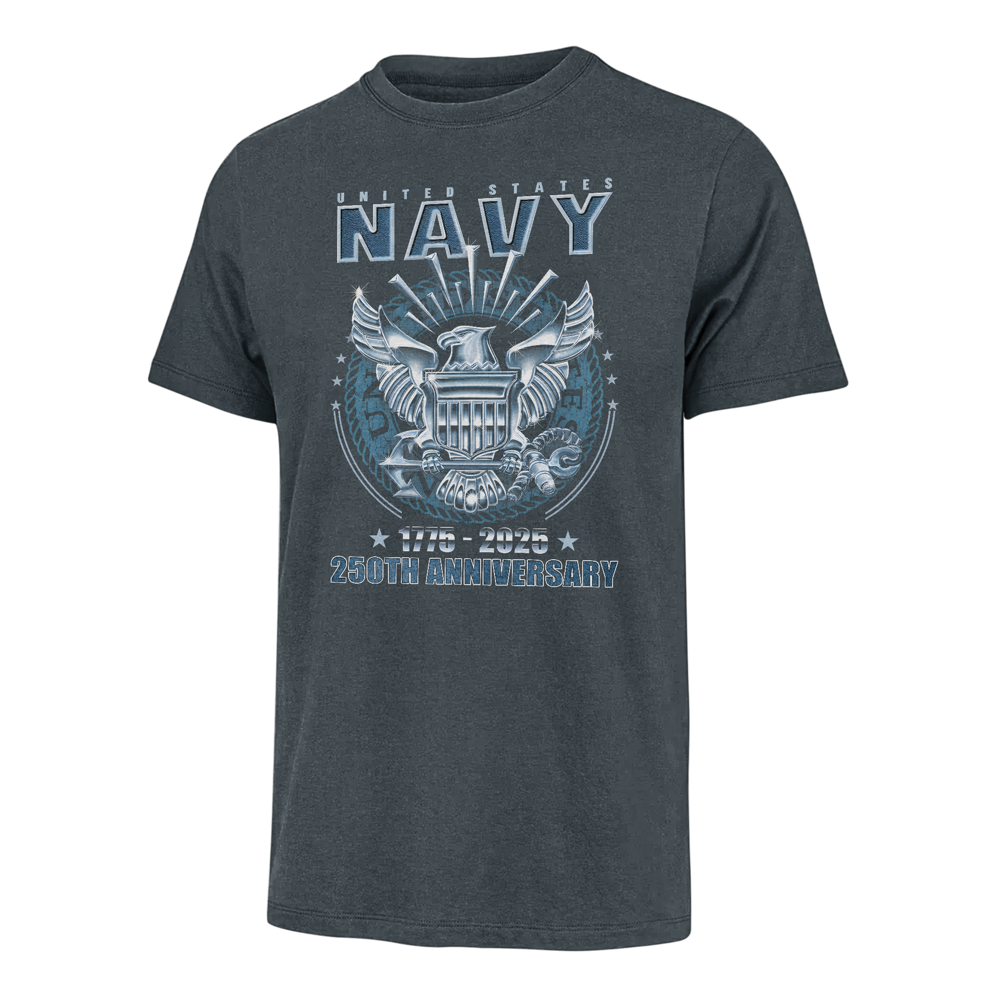 Navy 250th Anniversary Classic T-shirt