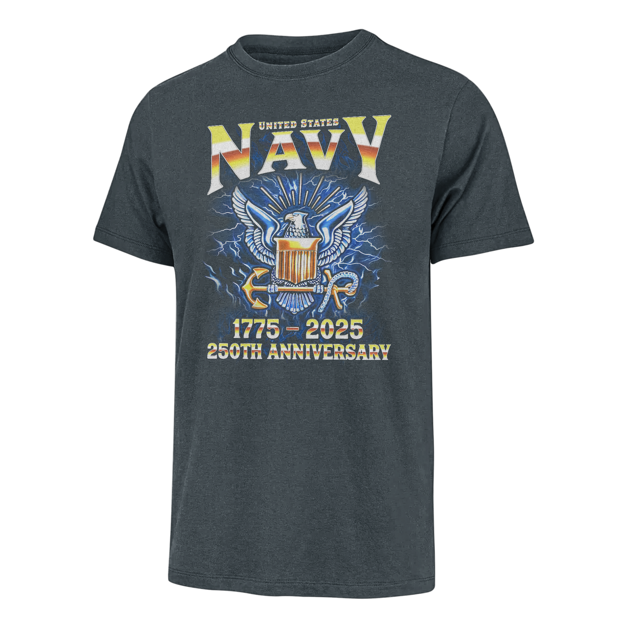 Navy 250th Anniversary Classic T-shirt