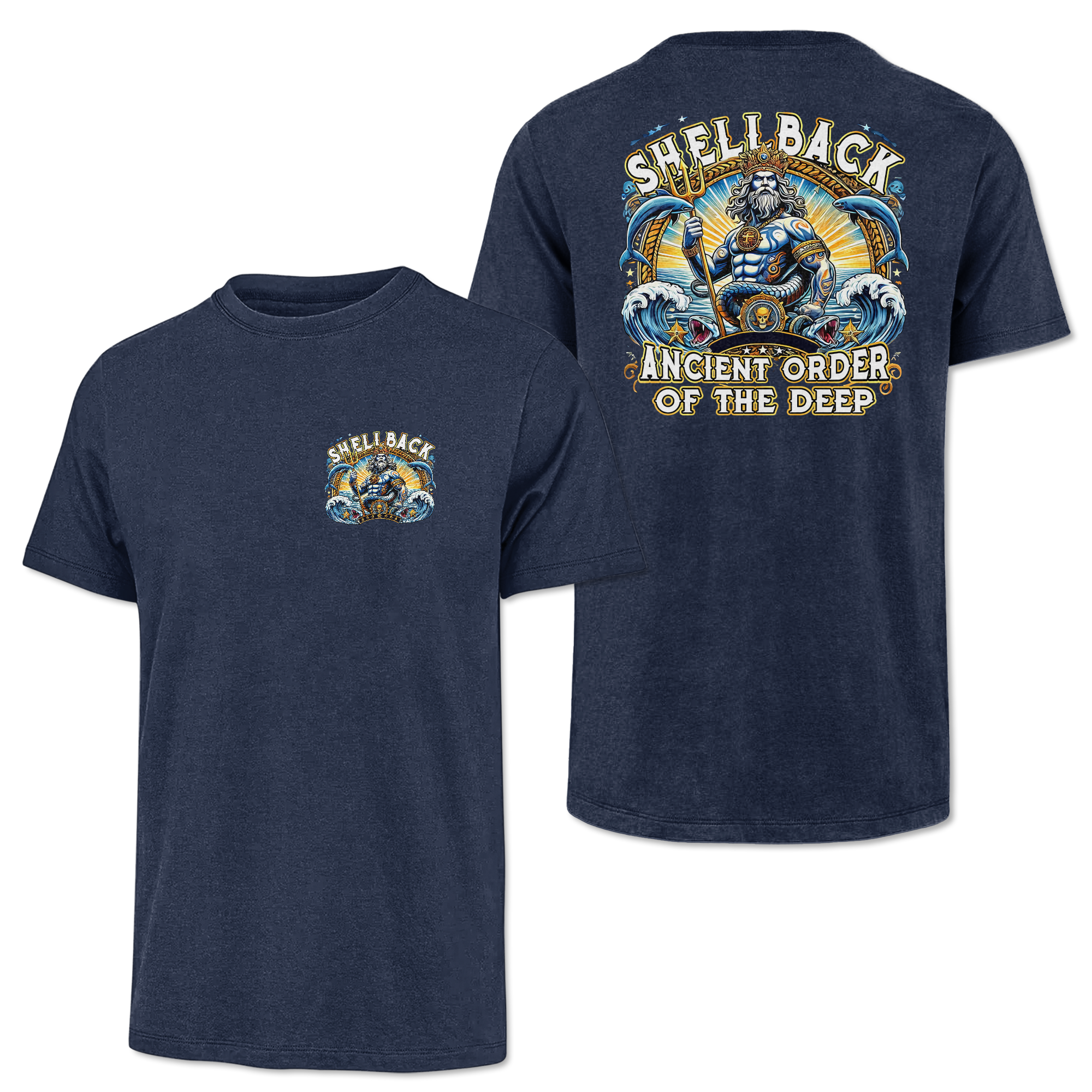 Shellback Ancient Order Of The Deep Classic Tee