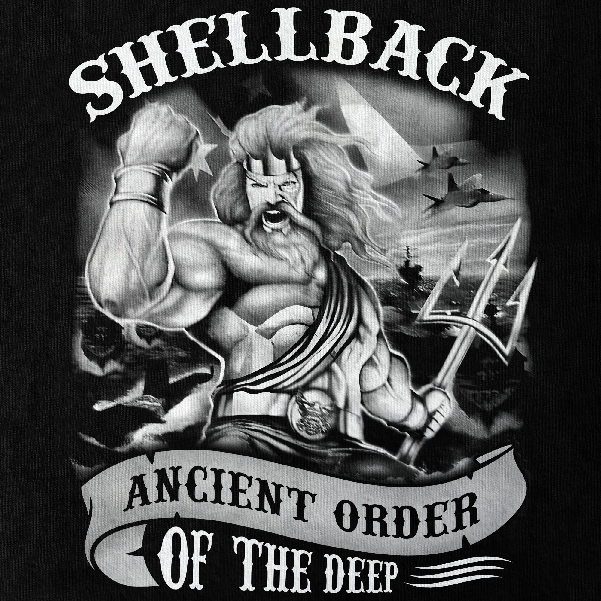Shellback Ancient Order Of The Deep Double Sided Classic Tee