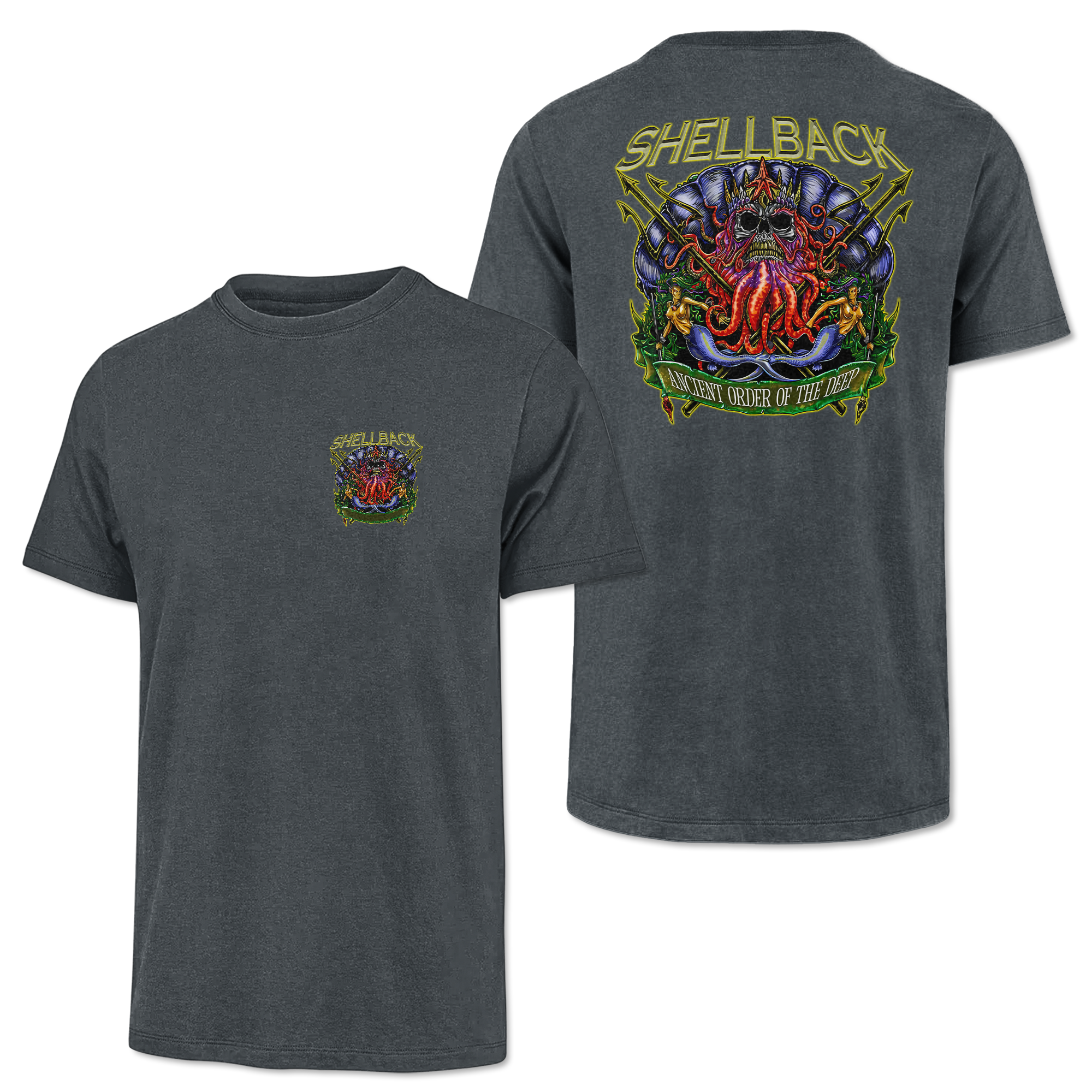 Shellback Ancient Order Of The Deep Classic Tee