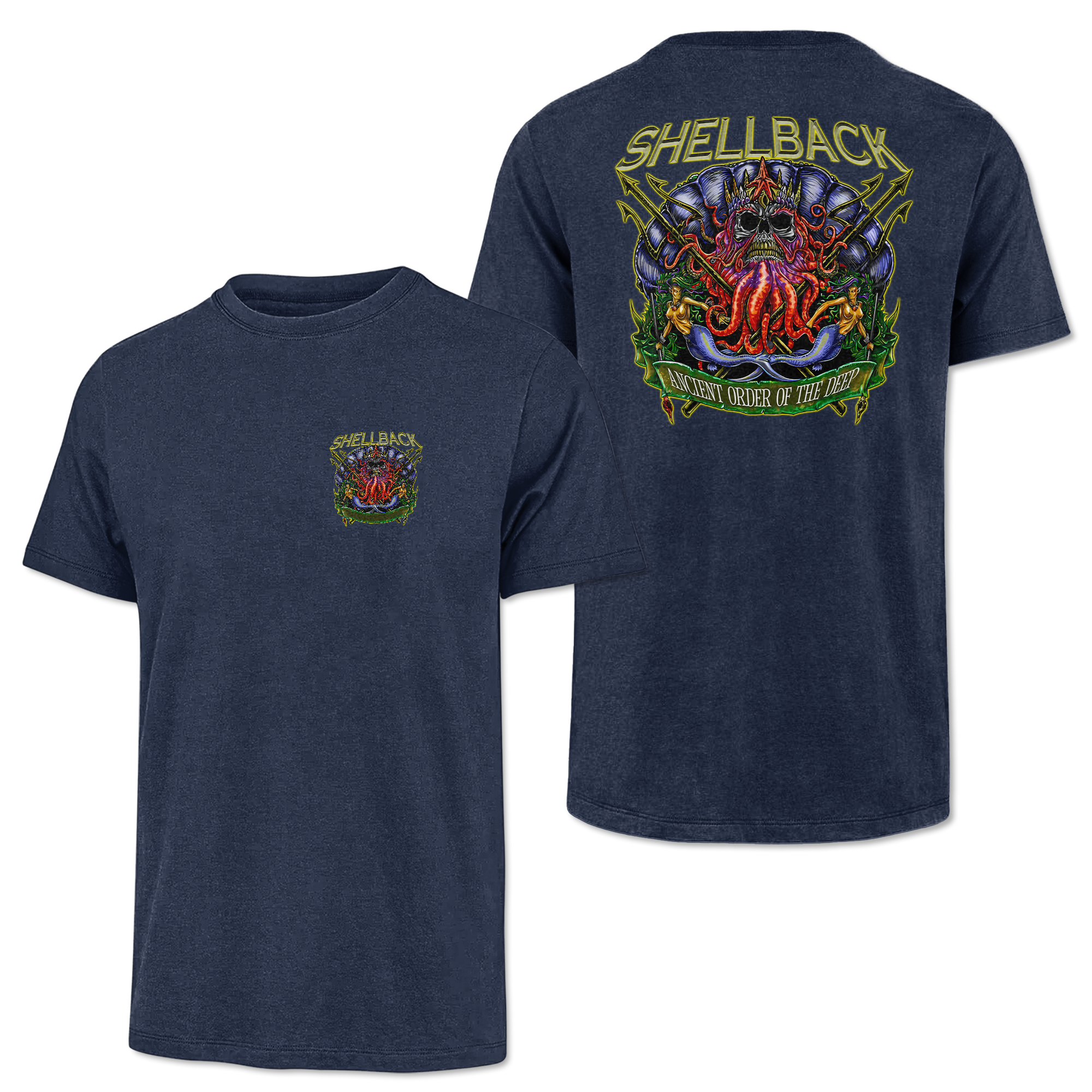 Shellback Ancient Order Of The Deep Classic Tee