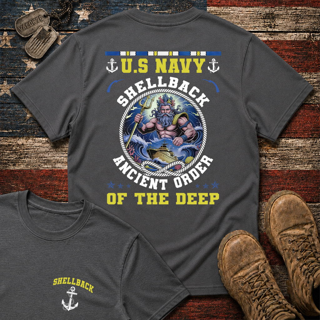 Shellback Ancient Order Of The Deep Classic Tee