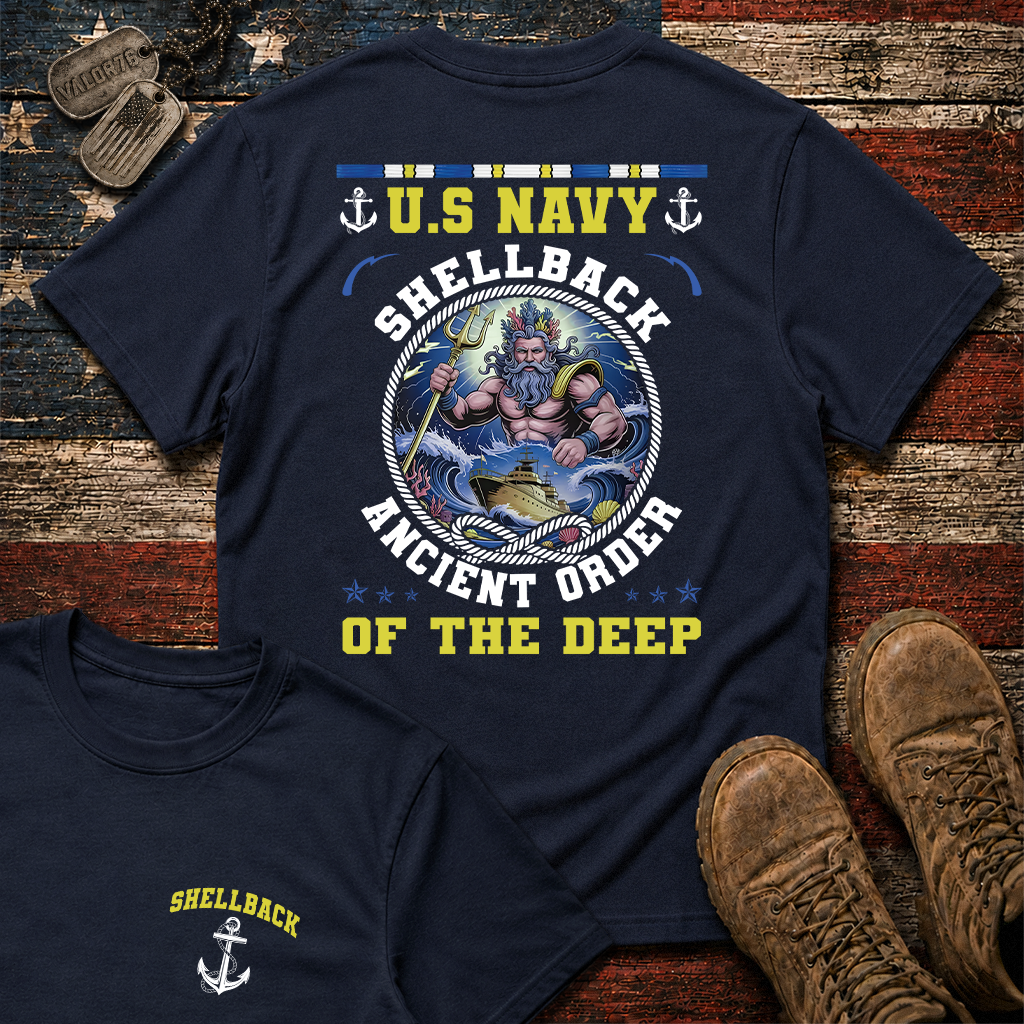 Shellback Ancient Order Of The Deep Classic Tee