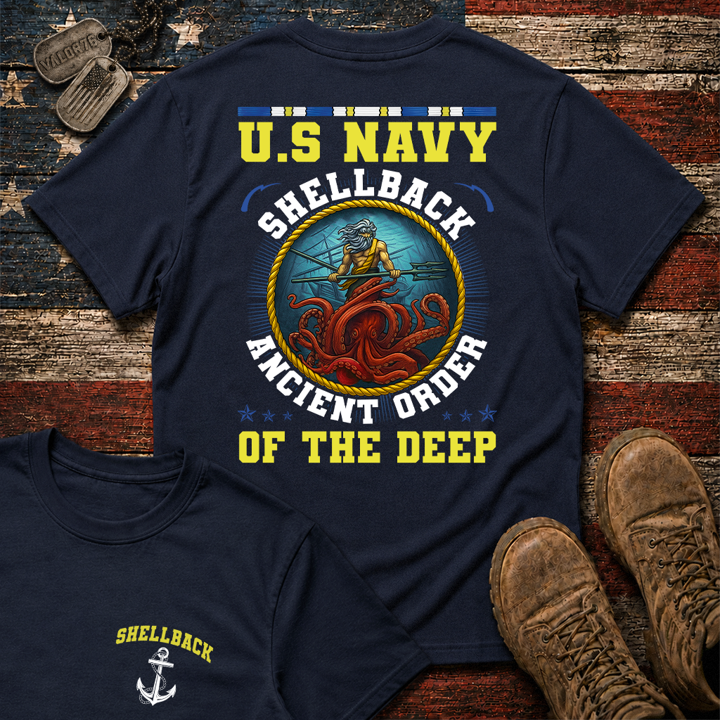 Shellback Ancient Order Of The Deep Classic Tee